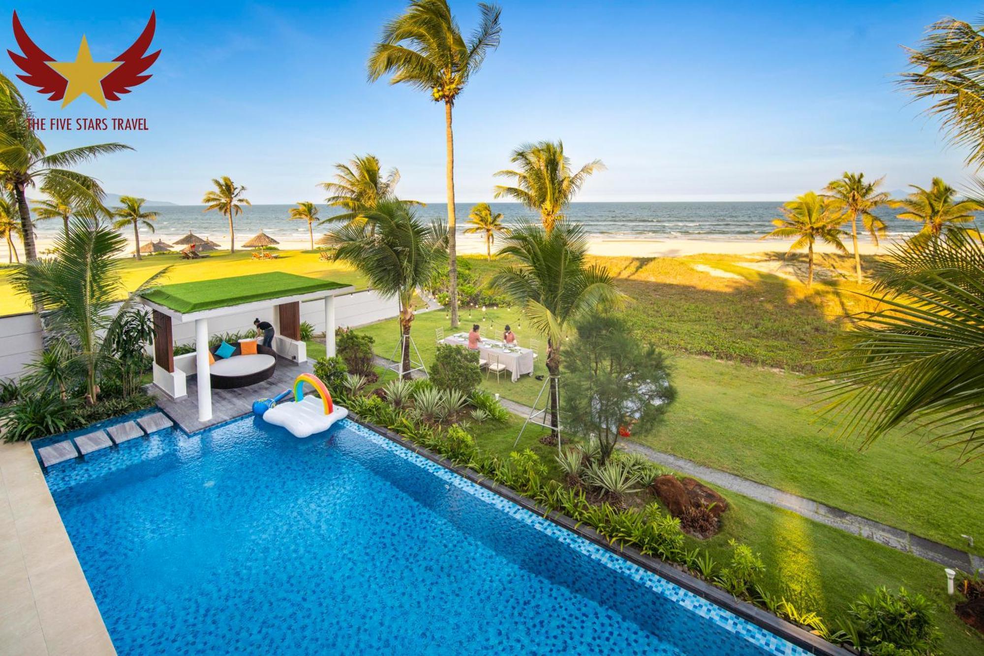 The Five Villas 8 Bedrooms Beachfront - K3 Da Nang Exterior photo