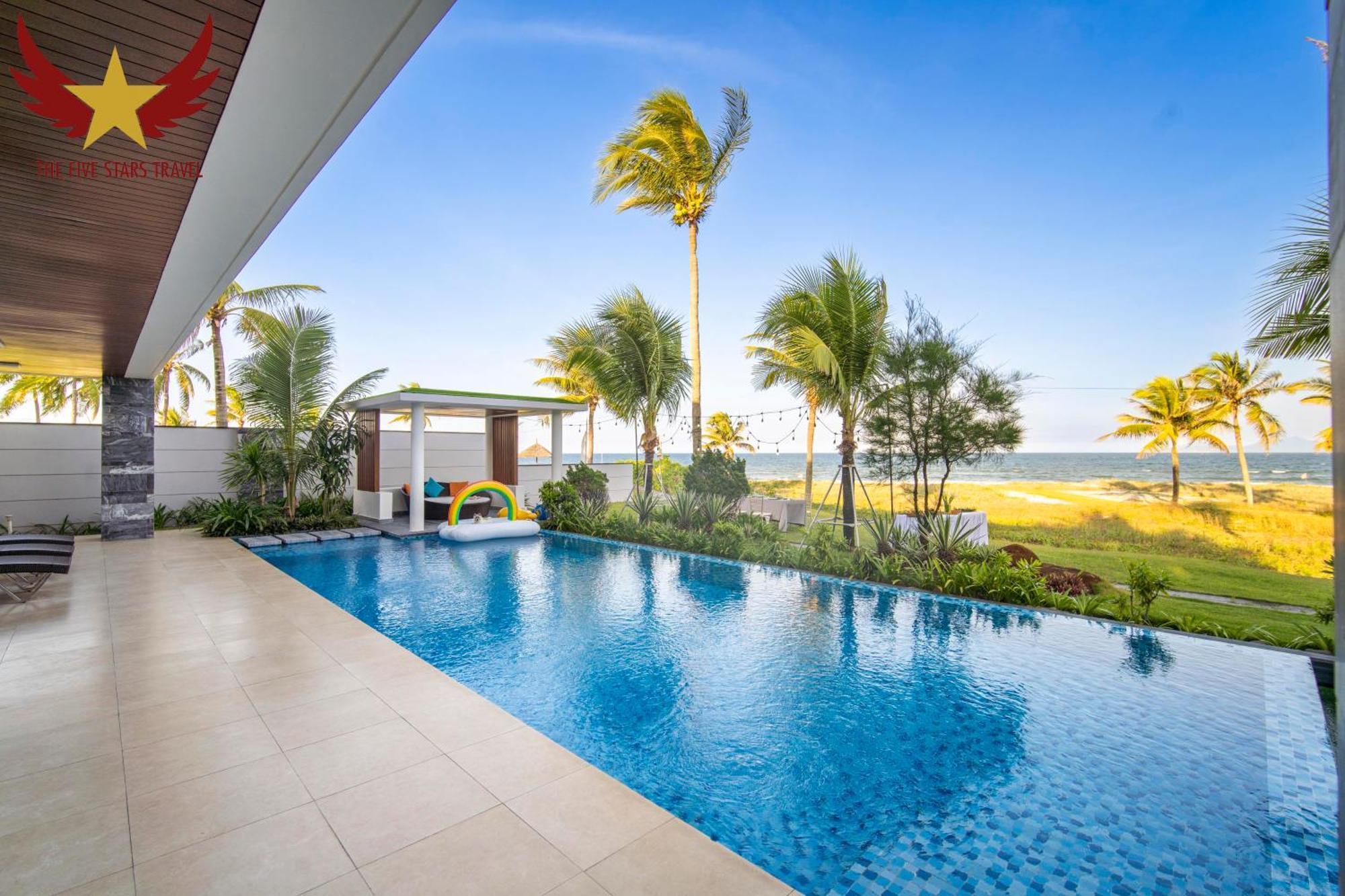 The Five Villas 8 Bedrooms Beachfront - K3 Da Nang Exterior photo