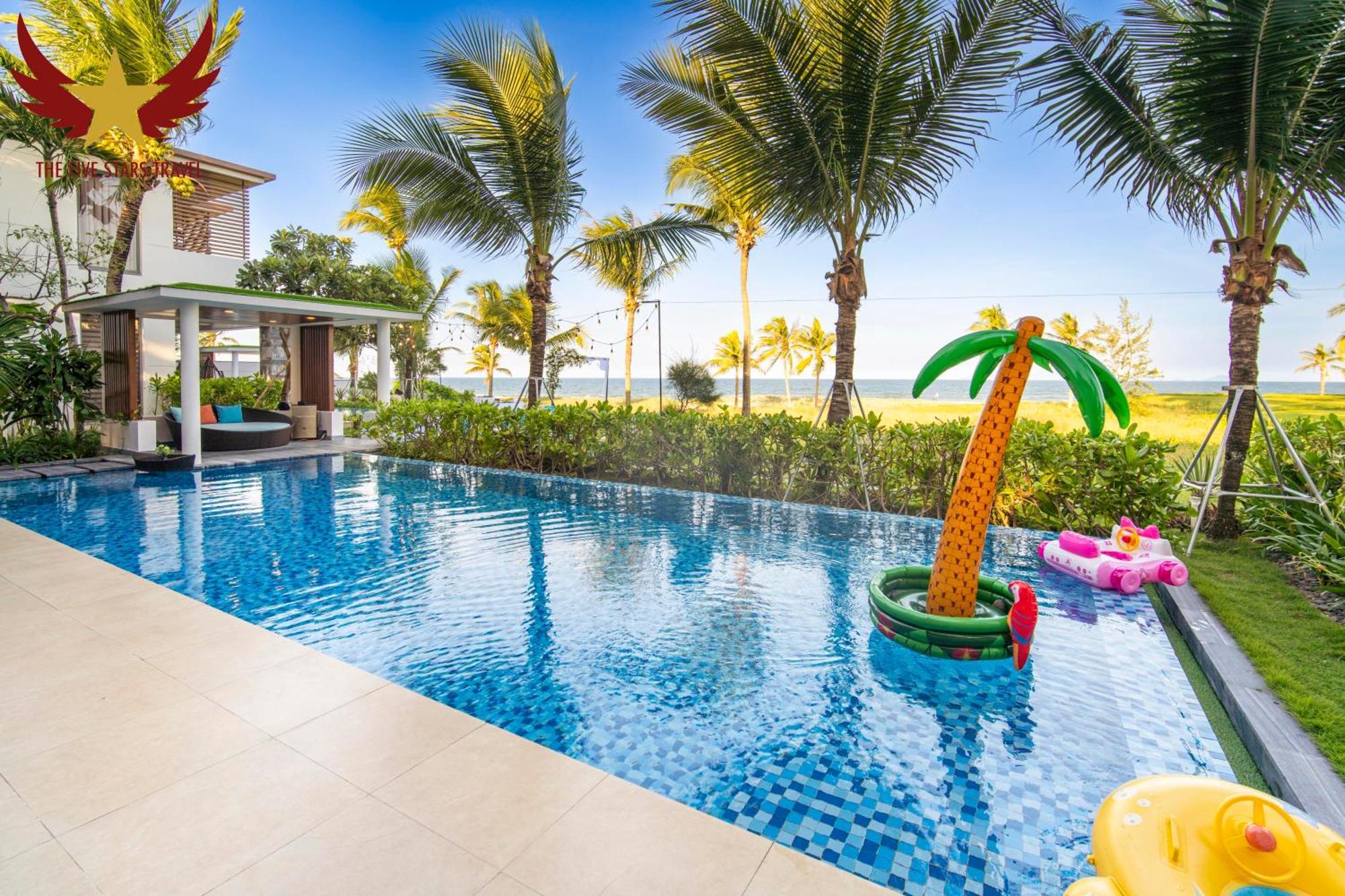 The Five Villas 8 Bedrooms Beachfront - K3 Da Nang Exterior photo