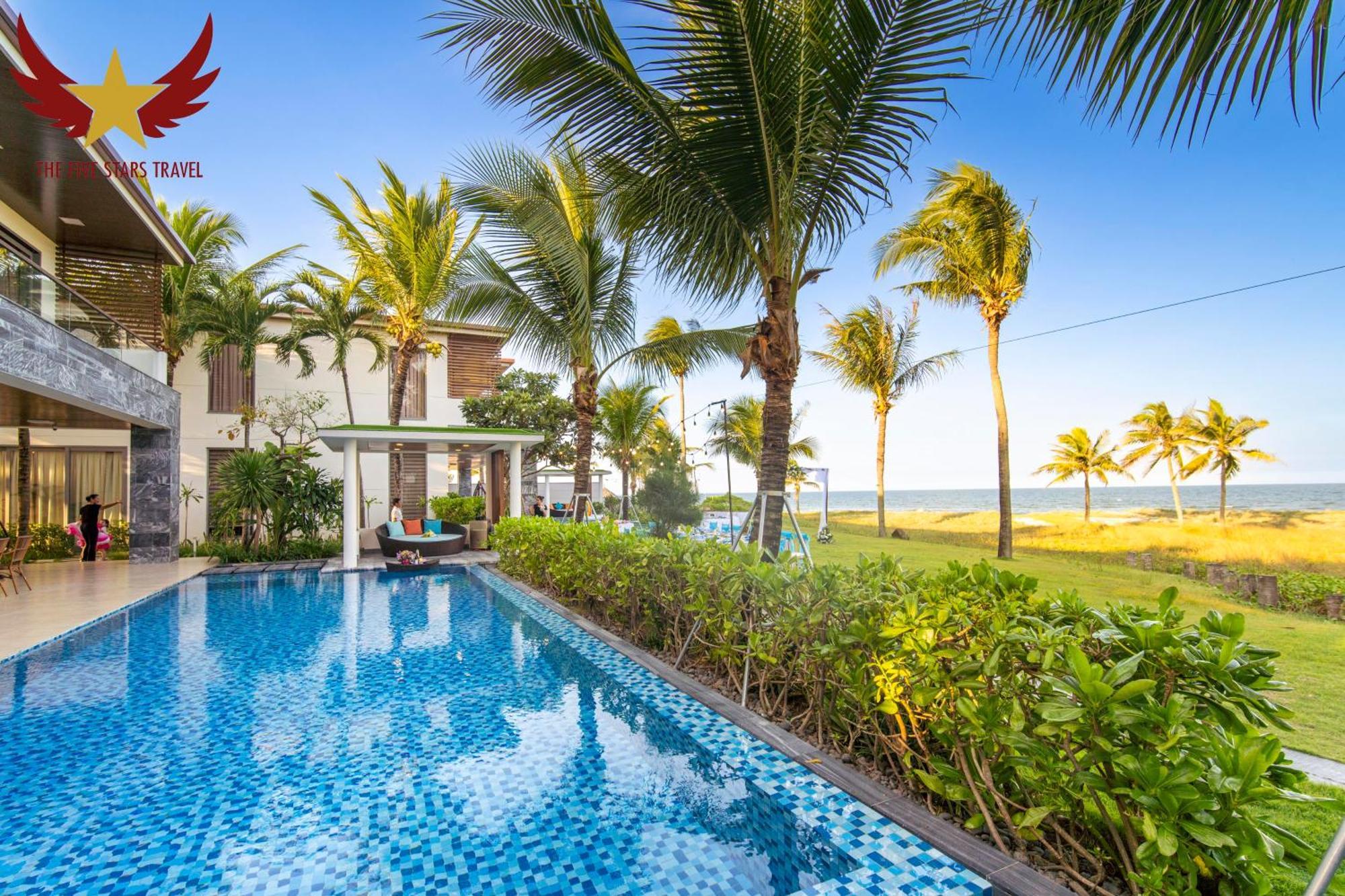 The Five Villas 8 Bedrooms Beachfront - K3 Da Nang Exterior photo